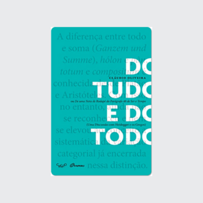 [9788564022577] Do tudo e do todo (Cláudio Oliveira. Editora Circuito) [POL003000]